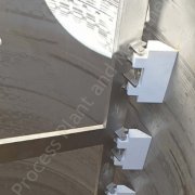 9,000 Ltr 316 Grade SS Jacketed Tank with Full-Sweep Scraped-Surface Mixer